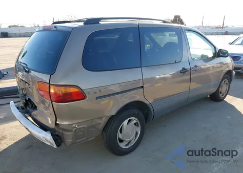 1999 Toyota Sienna Le z USA, uszkodzony, nr VIN 4T3ZF13C3XU094172